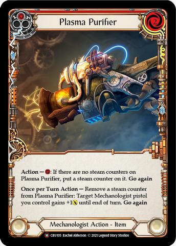 Flesh and Blood TCG | Plasma Purifier [U-CRU105] (Crucible of War Unlimited)  Unlimited Normal | The Nerd Merchant