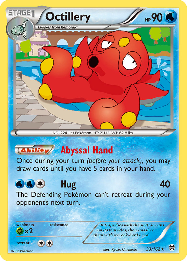 Pokemon | Octillery (33/162) [XY: BREAKthrough] | The Nerd Merchant