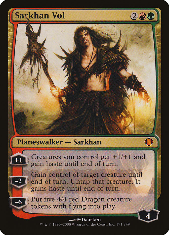 Magic | Sarkhan Vol [Shards of Alara] | The Nerd Merchant