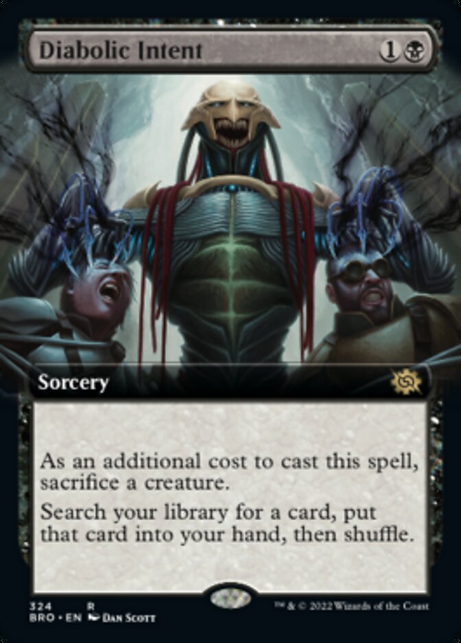 Magic | Diabolic Intent (Extended Art) [The Brothers' War] | The Nerd Merchant