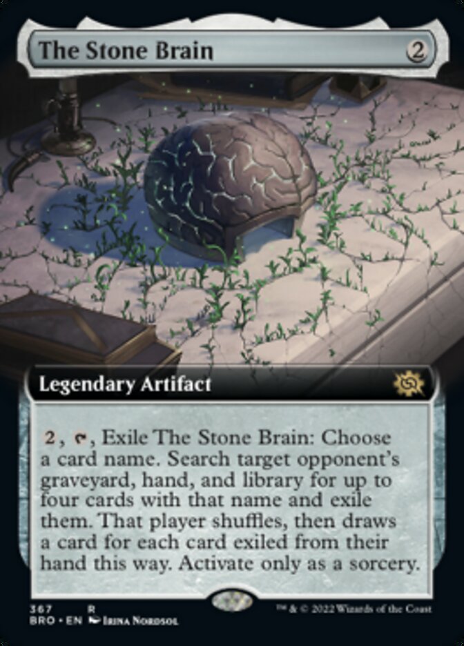 Magic | The Stone Brain (Extended Art) [The Brothers' War] | The Nerd Merchant