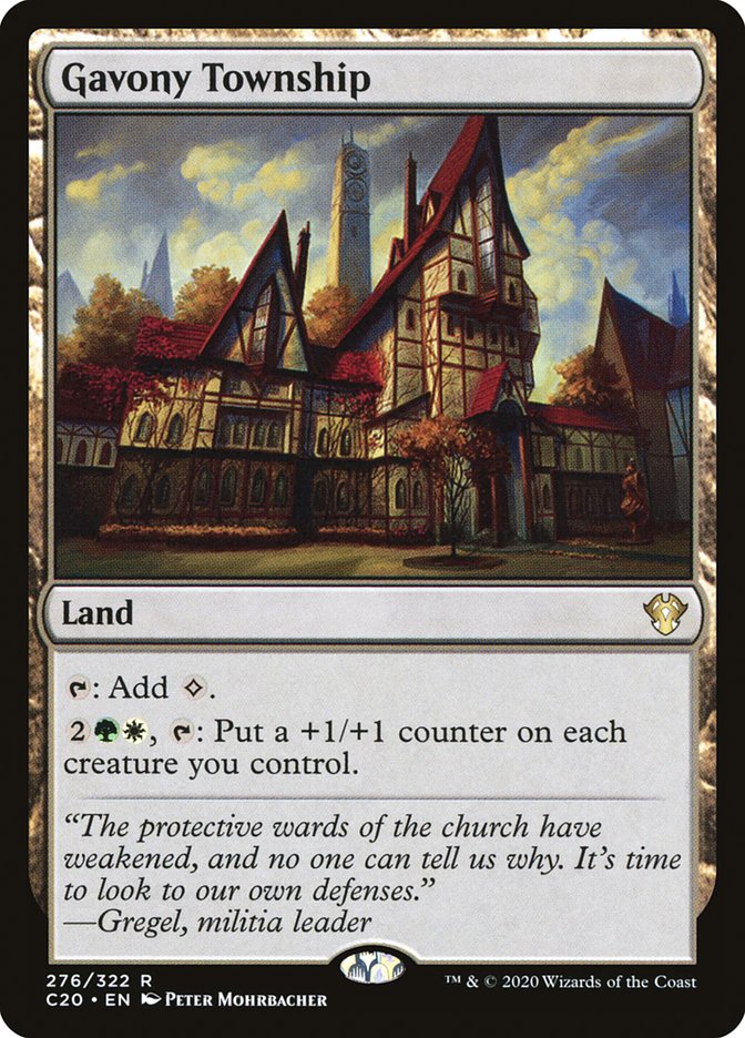 Magic | Gavony Township [Commander 2020] | The Nerd Merchant