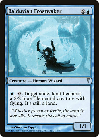 Magic | Balduvian Frostwaker [Coldsnap] | The Nerd Merchant