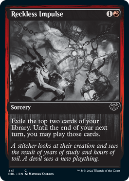 Magic | Reckless Impulse [Innistrad: Double Feature] | The Nerd Merchant