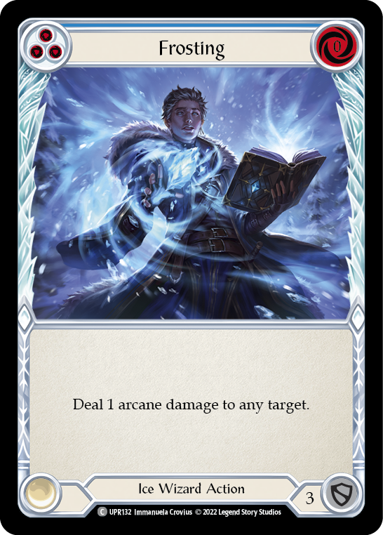 Flesh and Blood TCG | Frosting (Blue) [UPR132] (Uprising)  Rainbow Foil | The Nerd Merchant