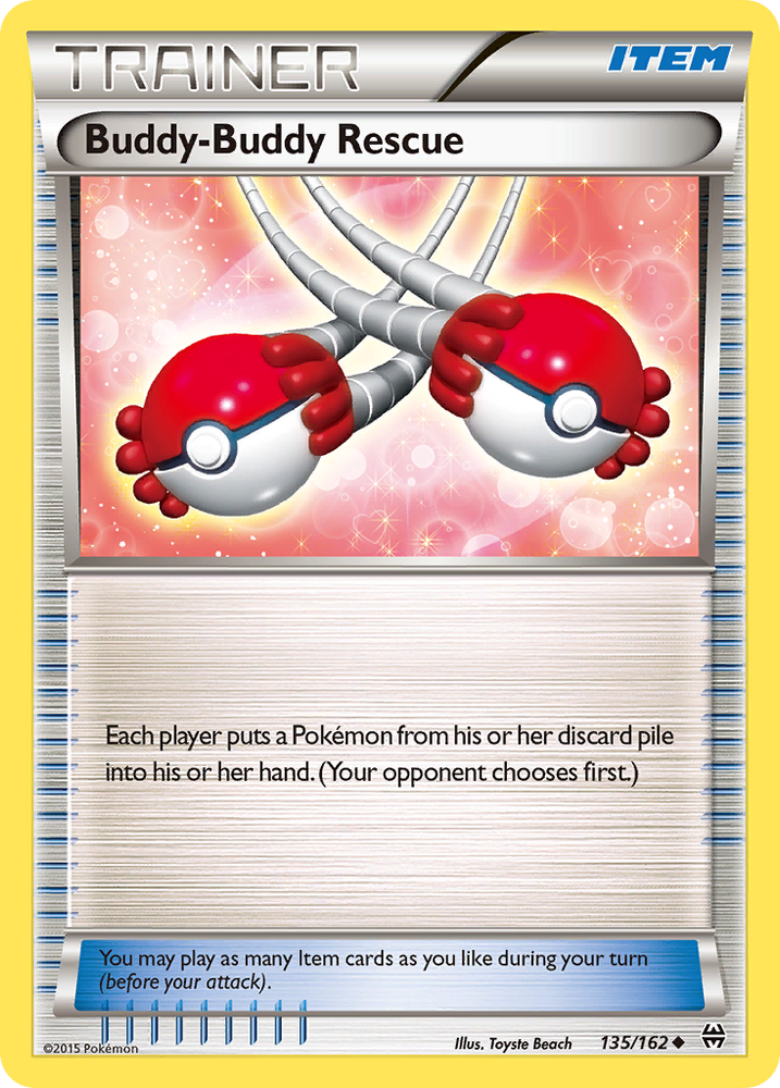 Pokemon | Buddy-Buddy Rescue (135/162) [XY: BREAKthrough] | The Nerd Merchant