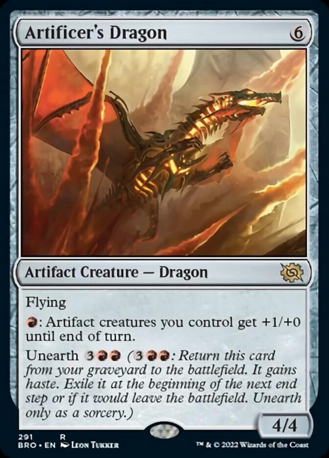 Magic | Artificer's Dragon [The Brothers' War] | The Nerd Merchant