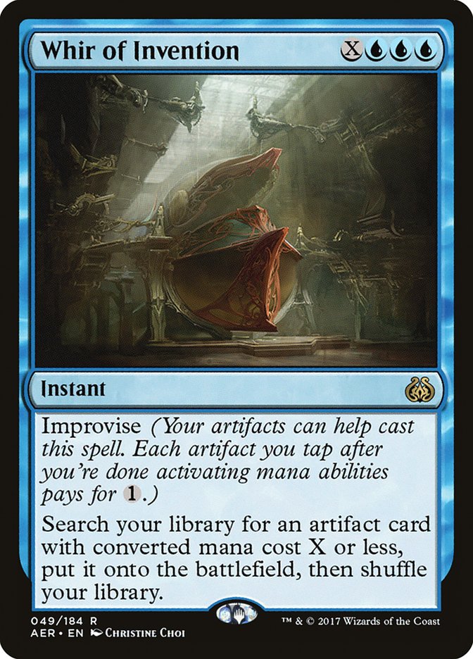 Magic | Whir of Invention [Aether Revolt] | The Nerd Merchant