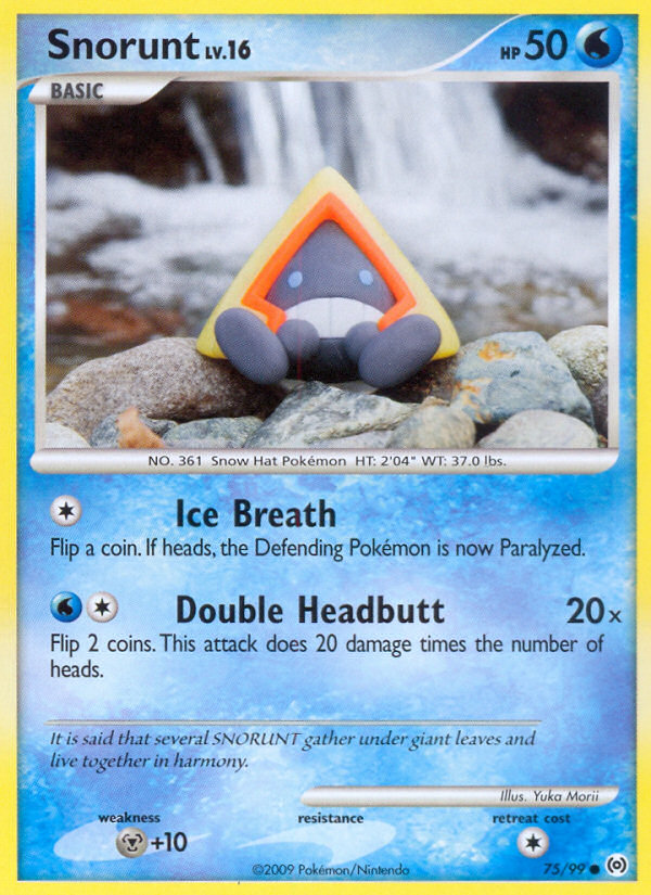 Pokemon | Snorunt (75/99) [Platinum: Arceus] | The Nerd Merchant