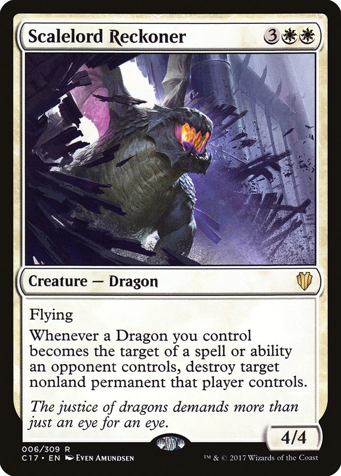 Magic | Scalelord Reckoner [Commander 2017] | The Nerd Merchant