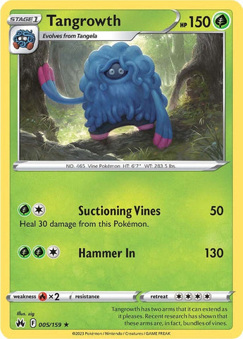 Pokemon | Tangrowth (005/159) [Sword & Shield: Crown Zenith] | The Nerd Merchant