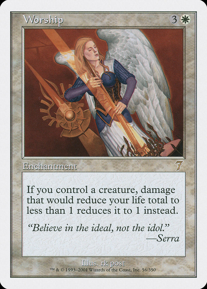 Magic | Worship [Seventh Edition] | The Nerd Merchant