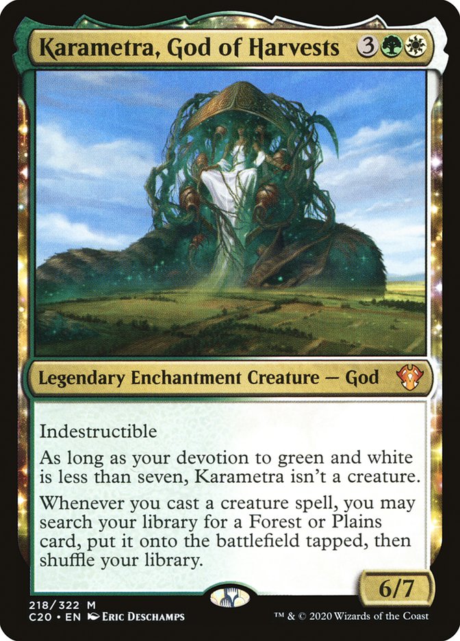 Magic | Karametra, God of Harvests [Commander 2020] | The Nerd Merchant