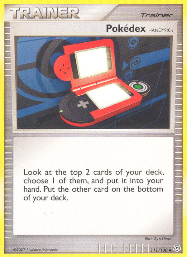 Pokemon | Pokedex HANDY910is (111/130) [Diamond & Pearl: Base Set] | The Nerd Merchant
