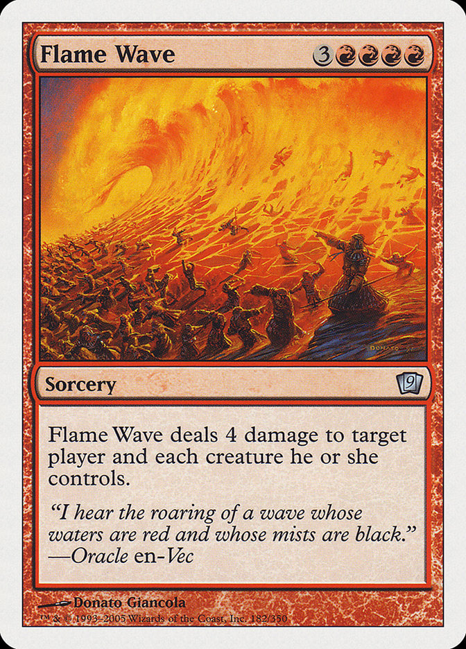 Magic | Flame Wave [Ninth Edition] | The Nerd Merchant