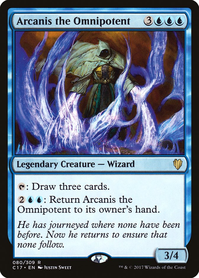Magic | Arcanis the Omnipotent [Commander 2017] | The Nerd Merchant