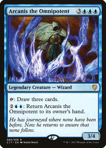 Magic | Arcanis the Omnipotent [Commander 2017] | The Nerd Merchant