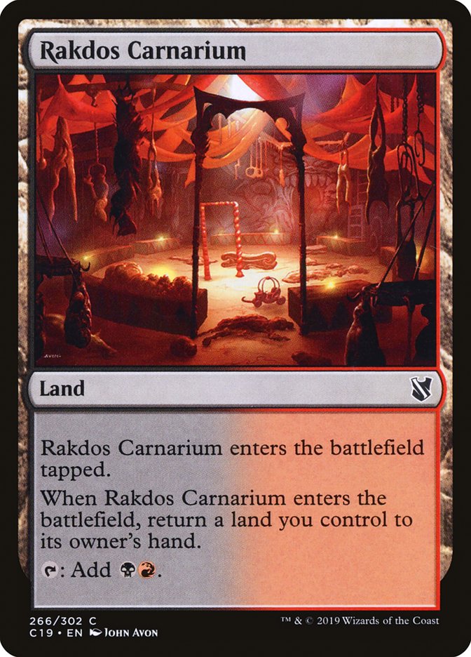 Magic | Rakdos Carnarium [Commander 2019] | The Nerd Merchant