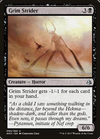 Magic | Grim Strider [Amonkhet] | The Nerd Merchant