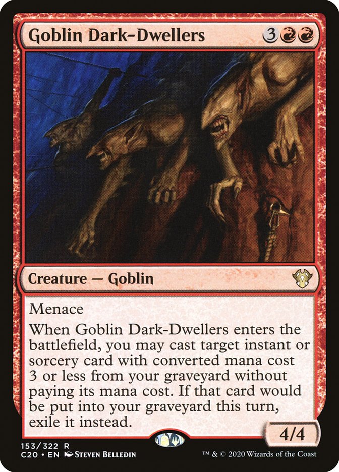 Magic | Goblin Dark-Dwellers [Commander 2020] | The Nerd Merchant