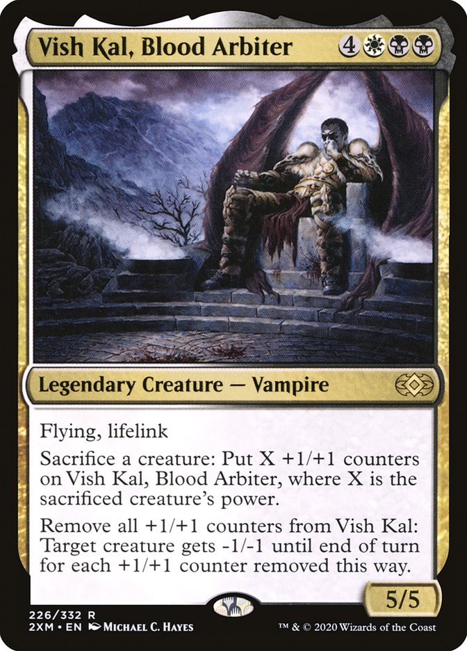 Magic | Vish Kal, Blood Arbiter [Double Masters] | The Nerd Merchant