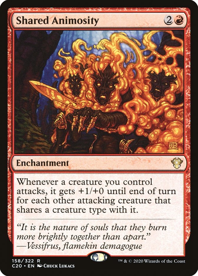 Magic | Shared Animosity [Commander 2020] | The Nerd Merchant
