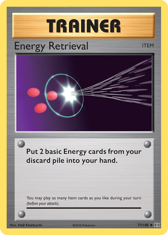 Pokemon | Energy Retrieval (77/108) [XY: Evolutions] | The Nerd Merchant