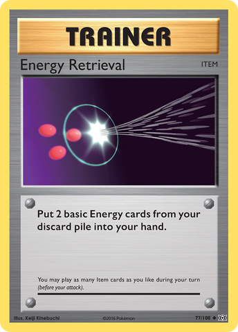Pokemon | Energy Retrieval (77/108) [XY: Evolutions] | The Nerd Merchant