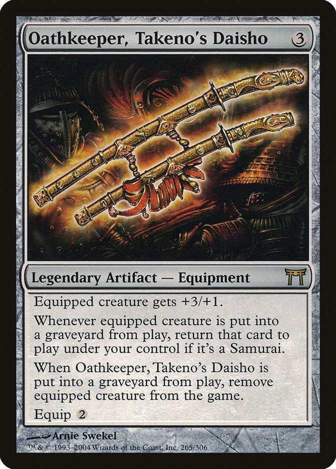 Magic | Oathkeeper, Takeno's Daisho [Champions of Kamigawa] | The Nerd Merchant