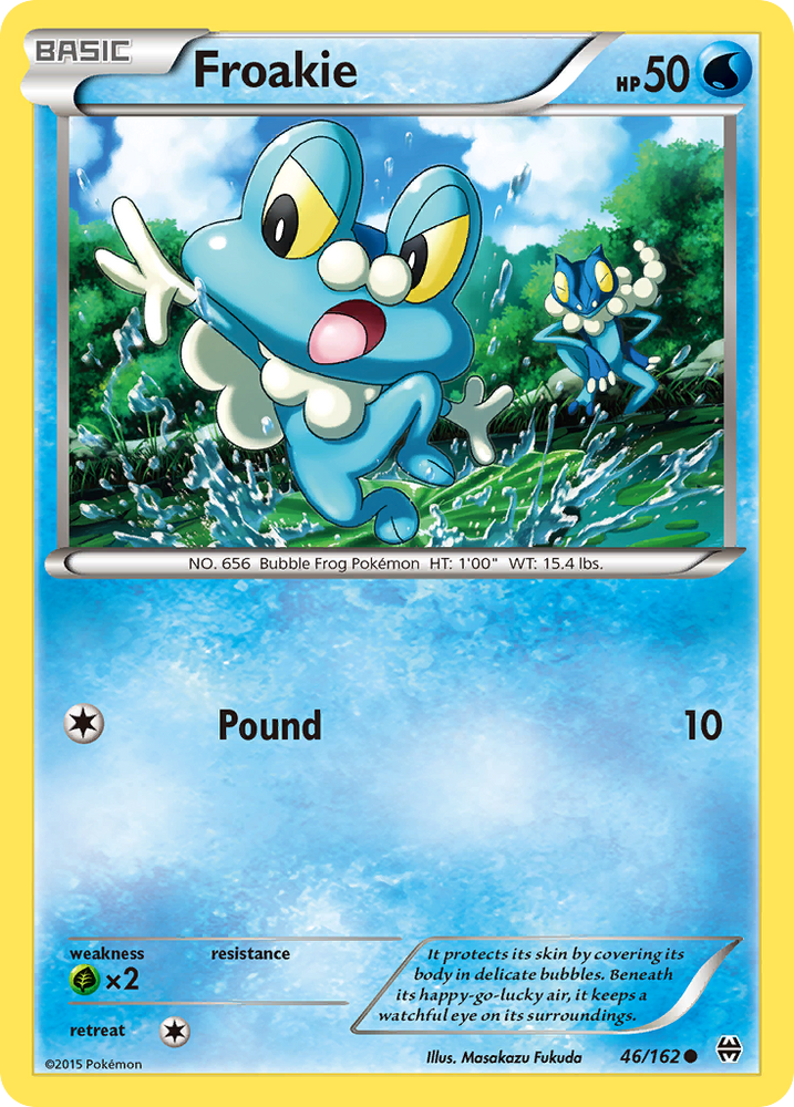Pokemon | Froakie (46/162) [XY: BREAKthrough] | The Nerd Merchant