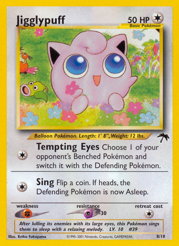 Pokemon | Jigglypuff (8/18) [Southern Islands] | The Nerd Merchant