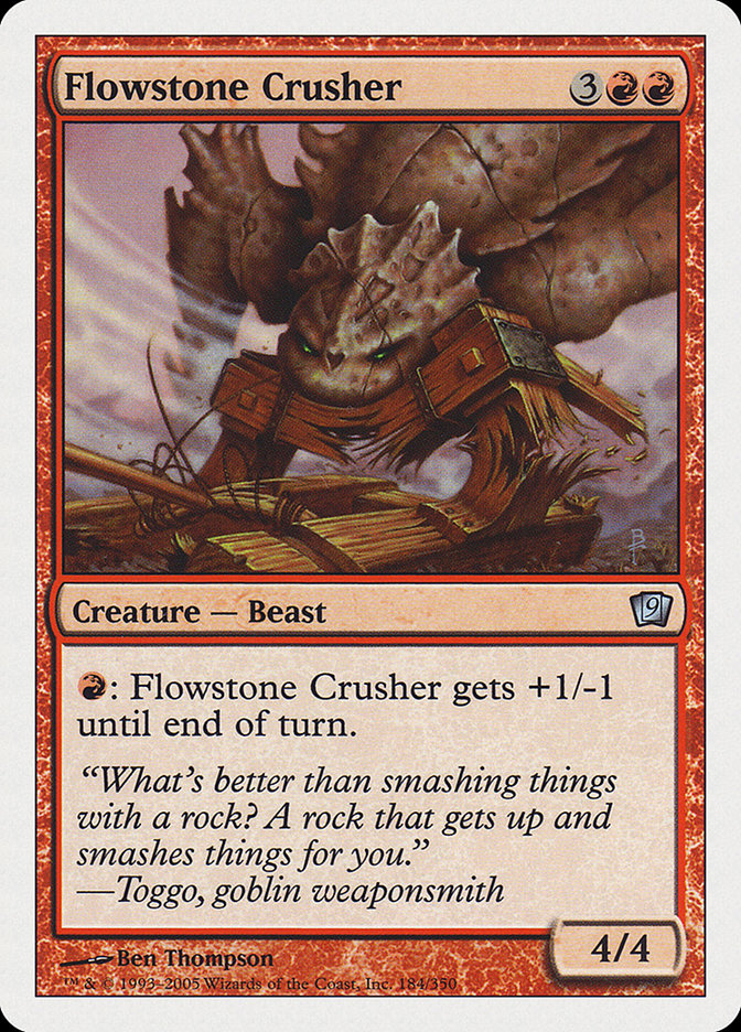 Magic | Flowstone Crusher [Ninth Edition] | The Nerd Merchant