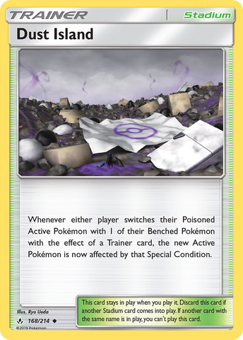 Pokemon | Dust Island (168/214) [Sun & Moon: Unbroken Bonds] | The Nerd Merchant