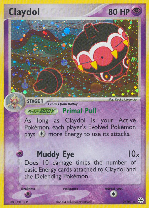 Pokemon | Claydol (2/101) [EX: Hidden Legends] | The Nerd Merchant