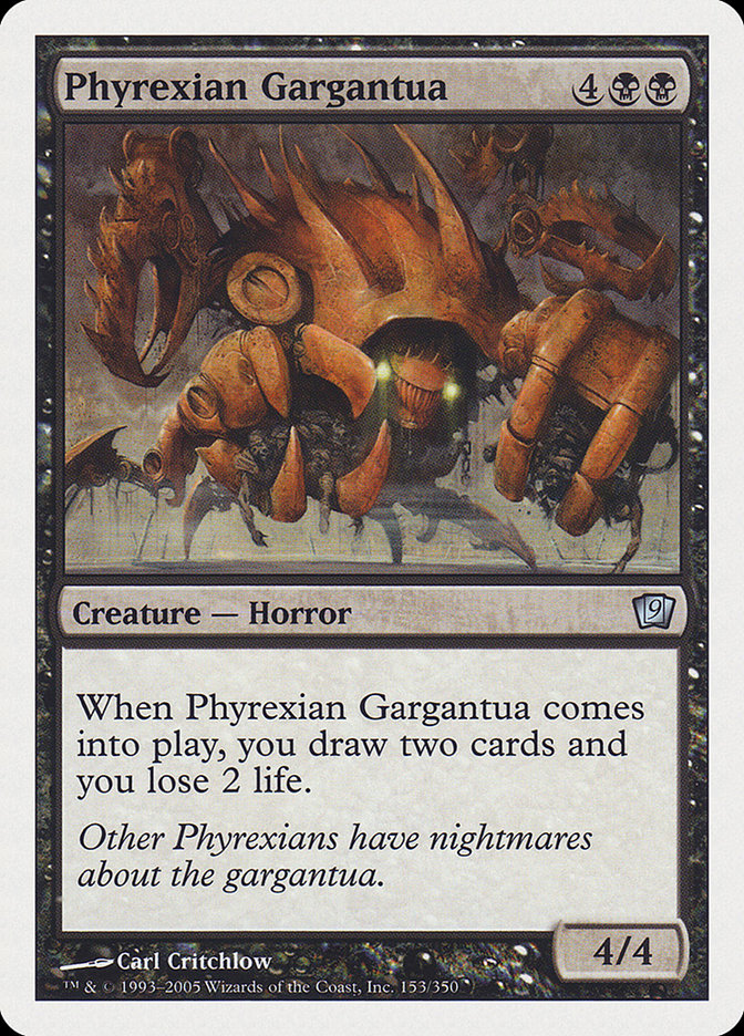 Magic | Phyrexian Gargantua [Ninth Edition] | The Nerd Merchant