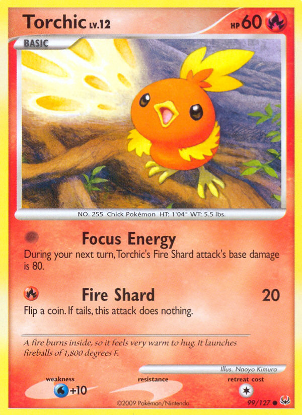 Pokemon | Torchic (99/127) [Platinum: Base Set] | The Nerd Merchant