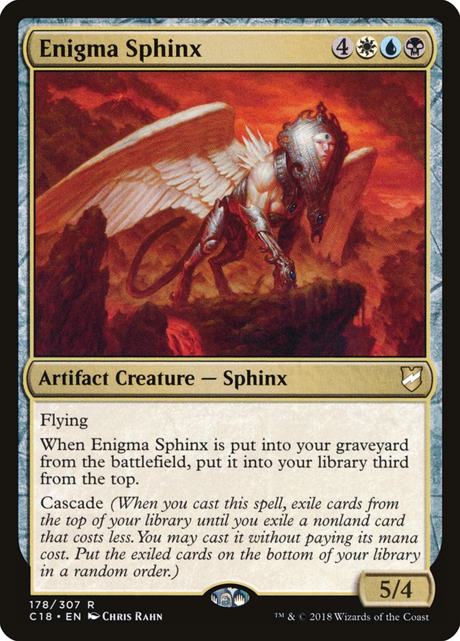 Magic | Enigma Sphinx [Commander 2018] | The Nerd Merchant