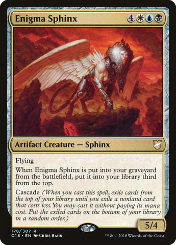 Magic | Enigma Sphinx [Commander 2018] | The Nerd Merchant