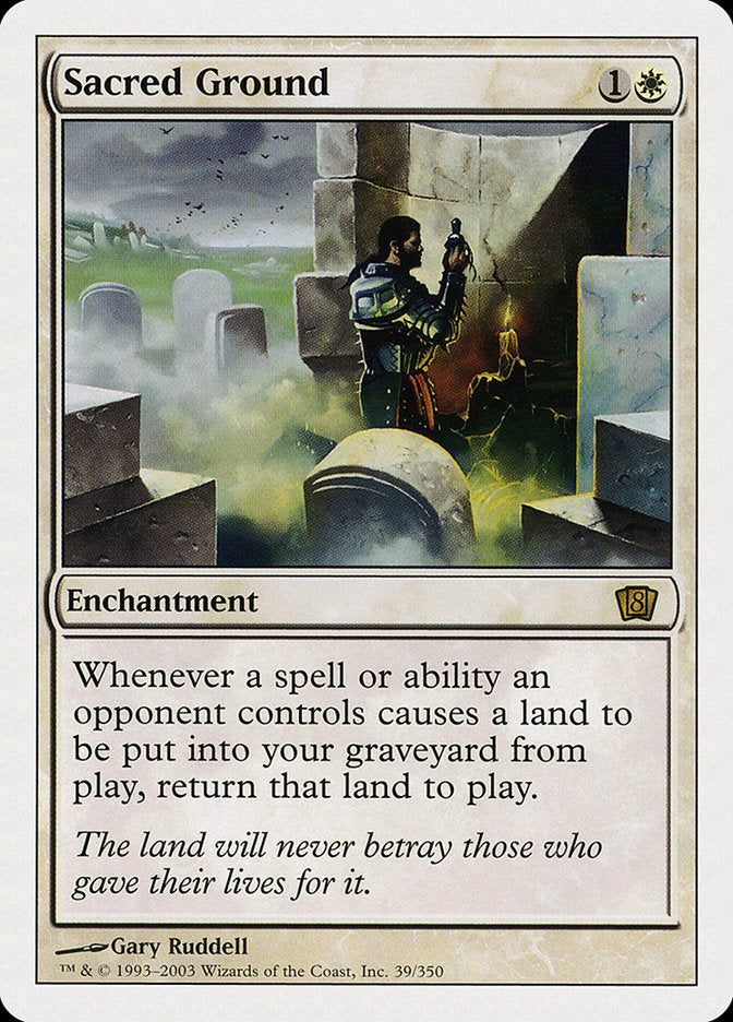 Magic | Sacred Ground [Eighth Edition] | The Nerd Merchant
