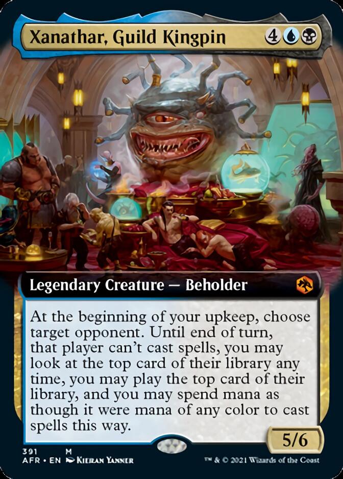 Magic | Xanathar, Guild Kingpin (Extended Art) [Dungeons & Dragons: Adventures in the Forgotten Realms] | The Nerd Merchant