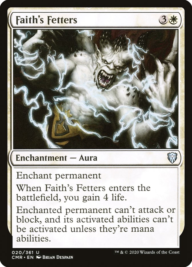 Magic | Faith's Fetters [Commander Legends] | The Nerd Merchant