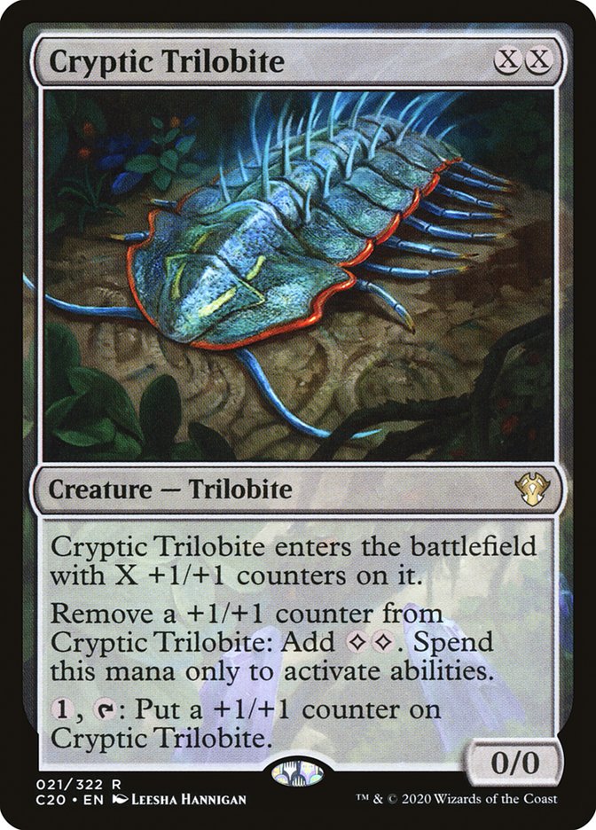 Magic | Cryptic Trilobite [Commander 2020] | The Nerd Merchant