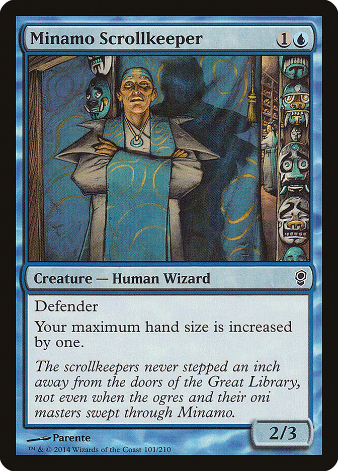 Magic | Minamo Scrollkeeper [Conspiracy] | The Nerd Merchant