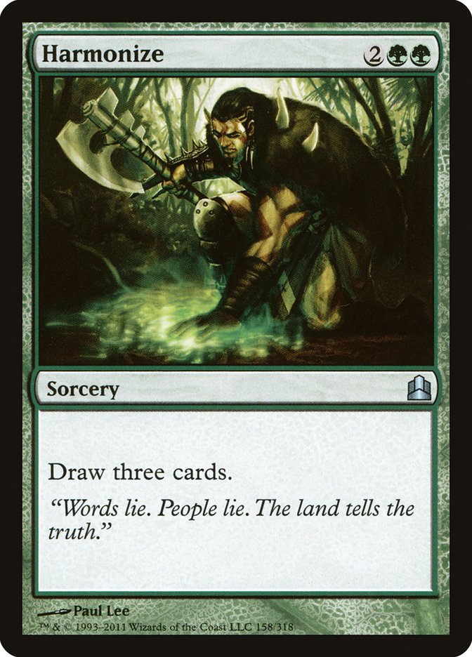 Magic | Harmonize [Commander 2011] | The Nerd Merchant
