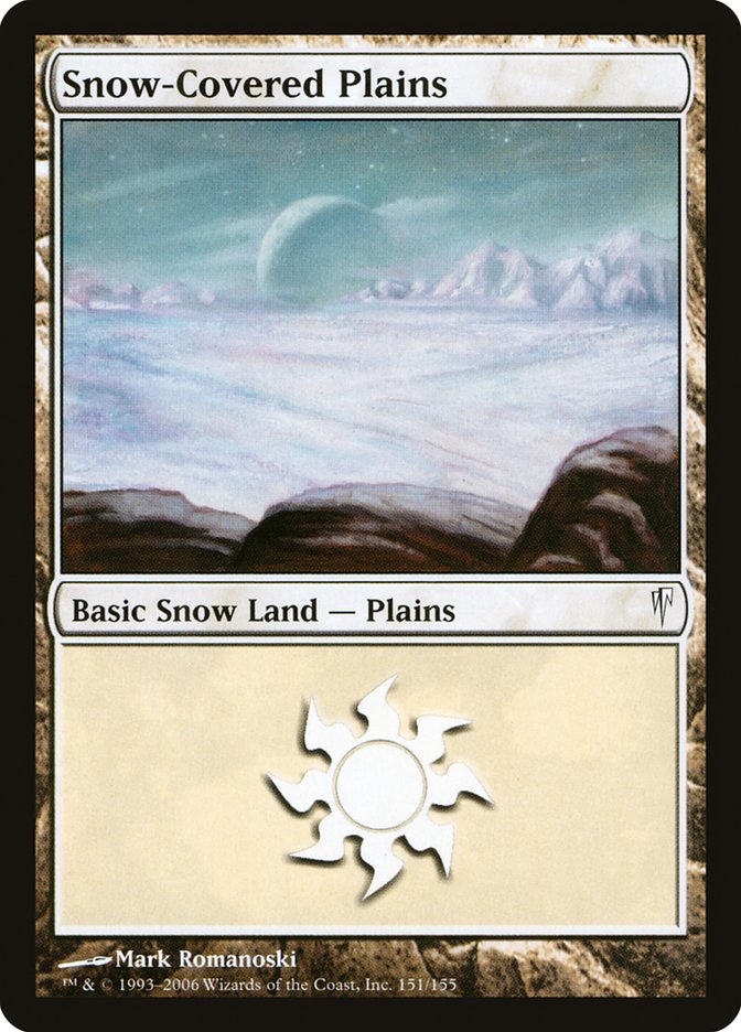 Magic | Snow-Covered Plains [Coldsnap] | The Nerd Merchant