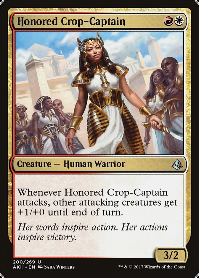 Magic | Honored Crop-Captain [Amonkhet] | The Nerd Merchant