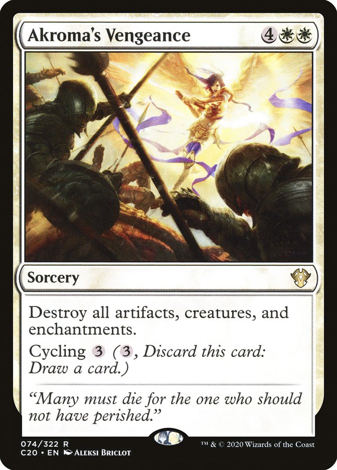 Magic | Akroma's Vengeance [Commander 2020] | The Nerd Merchant