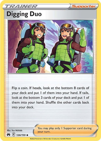 Pokemon | Digging Duo (126/159) [Sword & Shield: Crown Zenith] | The Nerd Merchant