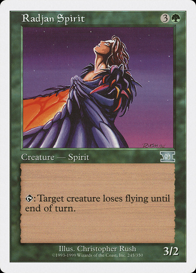 Magic | Radjan Spirit [Classic Sixth Edition] | The Nerd Merchant