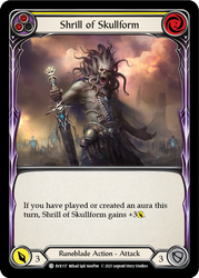 Flesh and Blood TCG | Shrill of Skullform (Yellow) [EVR117] (Everfest)  1st Edition Normal | The Nerd Merchant